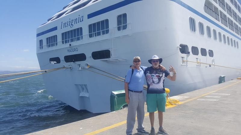 Con Oscar en Puntarenas