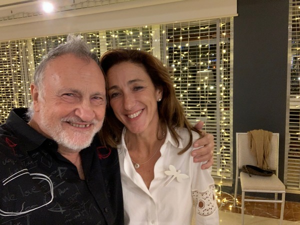 Con Sonia en su fiesta